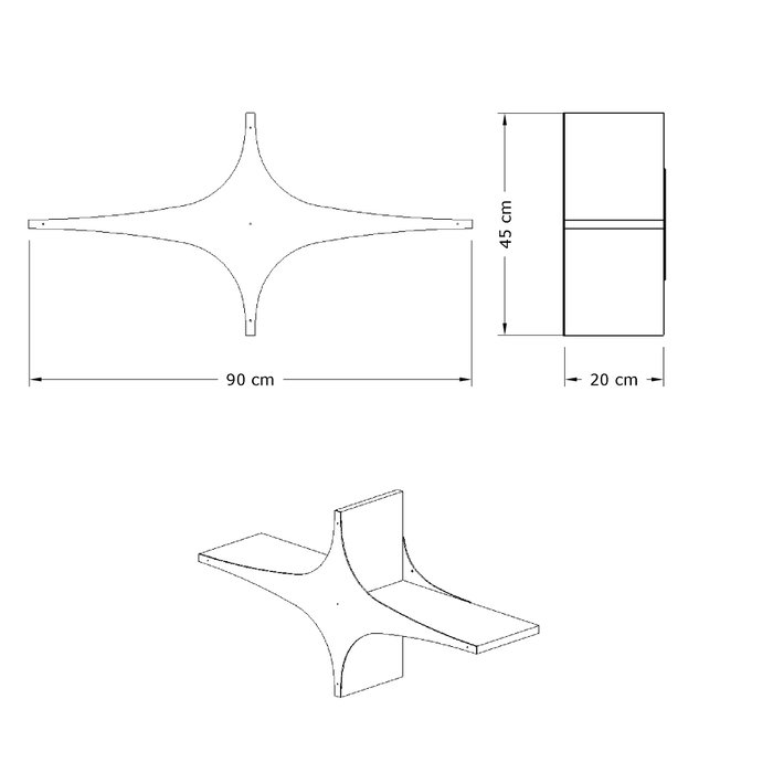 Hanah Home Susen - Blanco y Negro Hanah Home Susen - Blanco y Negro
